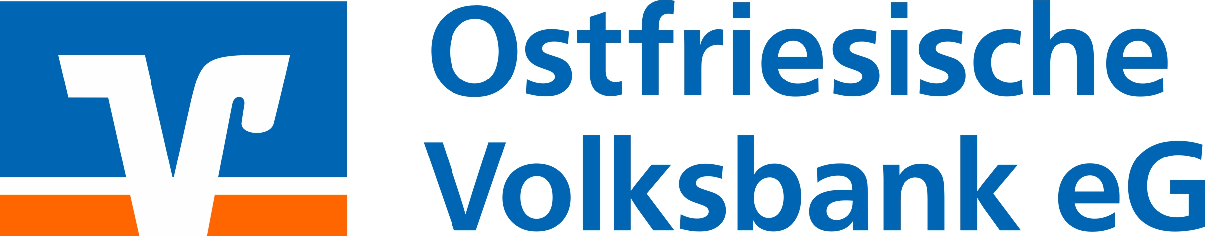Logo Ostfriesische Volksbank eG RGB zweizeilig links pos